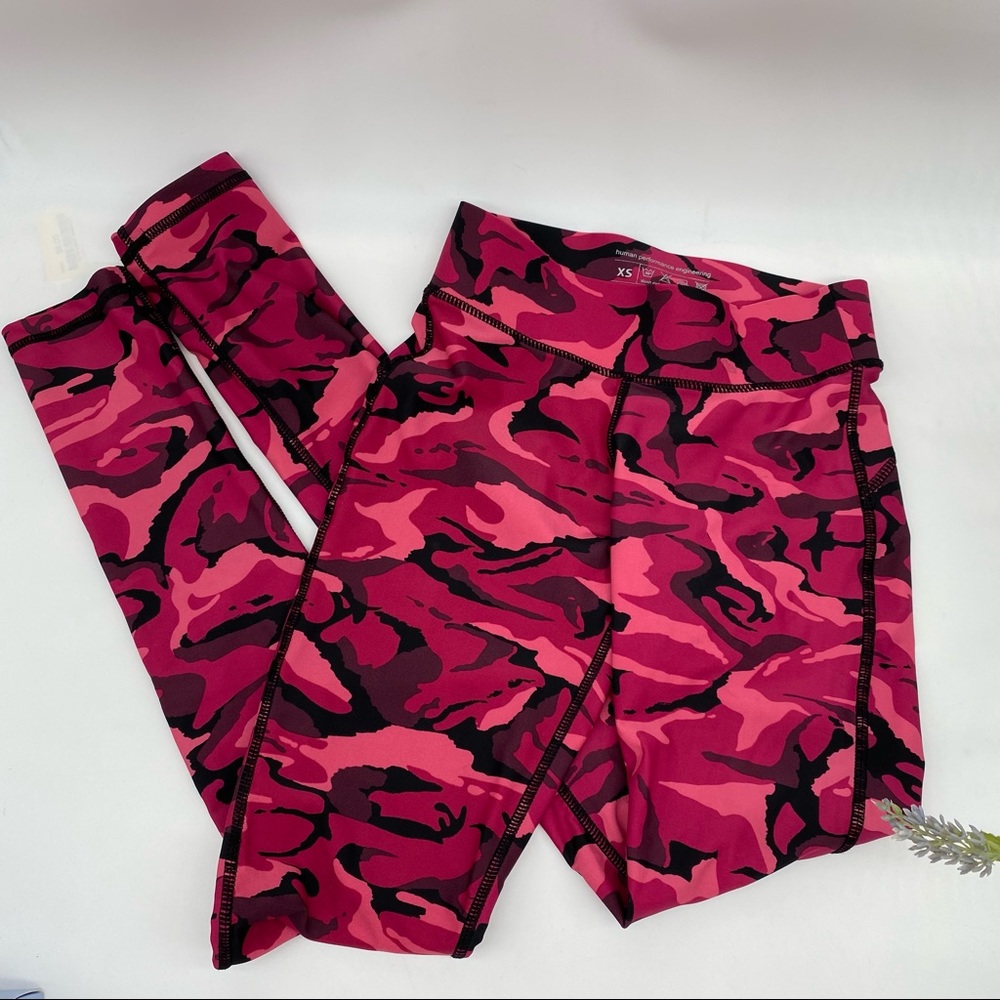 Human Performance Engineering Pink Camouflage Leg… - image 2